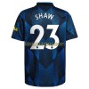 Original Fußballtrikot Manchester United Luke Shaw 23 Ausweichtrikot 2021-22 Für Herren